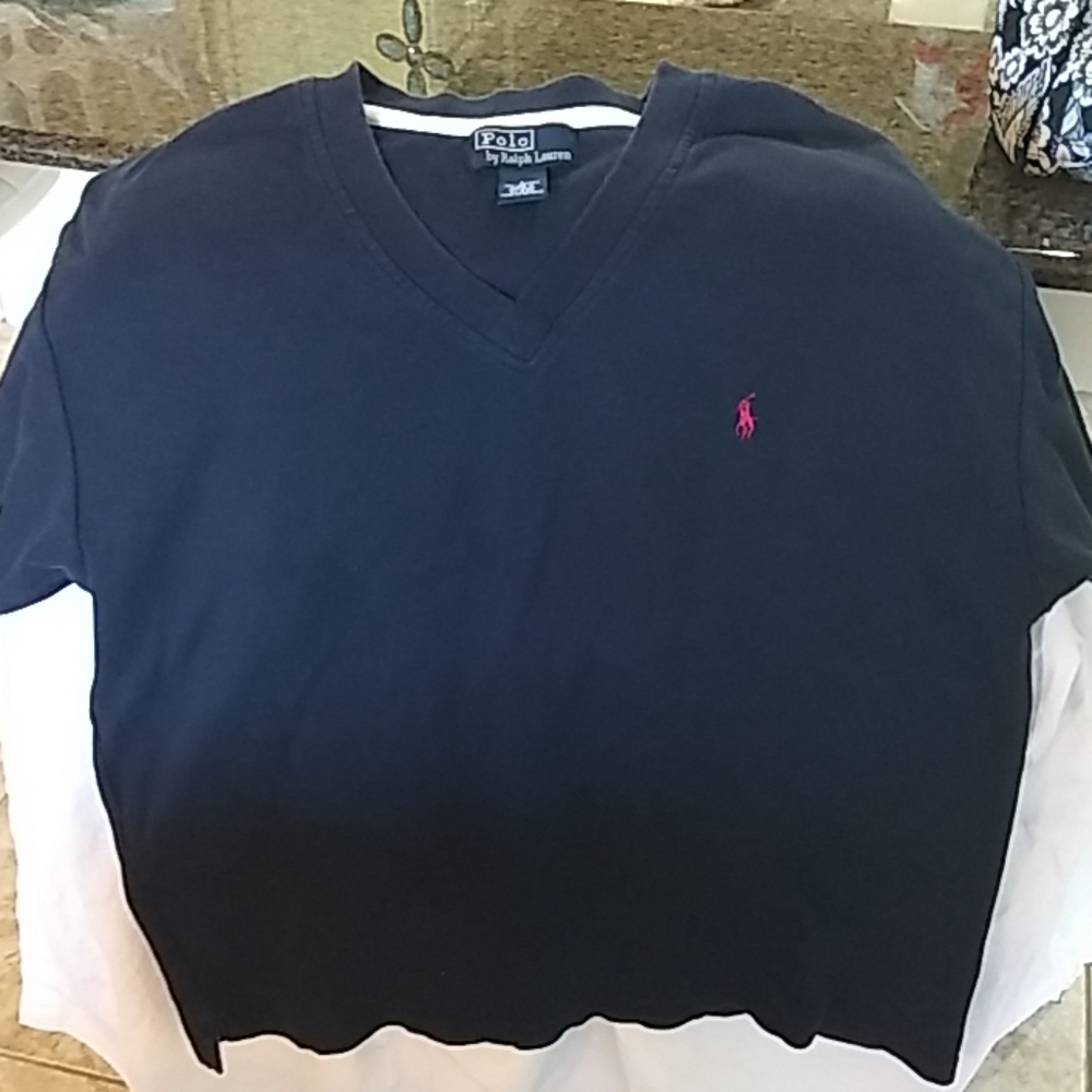 Polo V-neck short sleeve